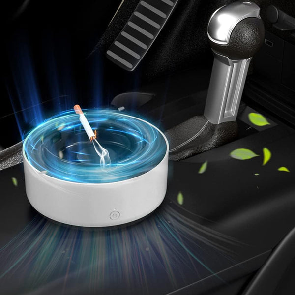 Scrumiera electrica inteligenta, auto aspiratie Trendysale.ro