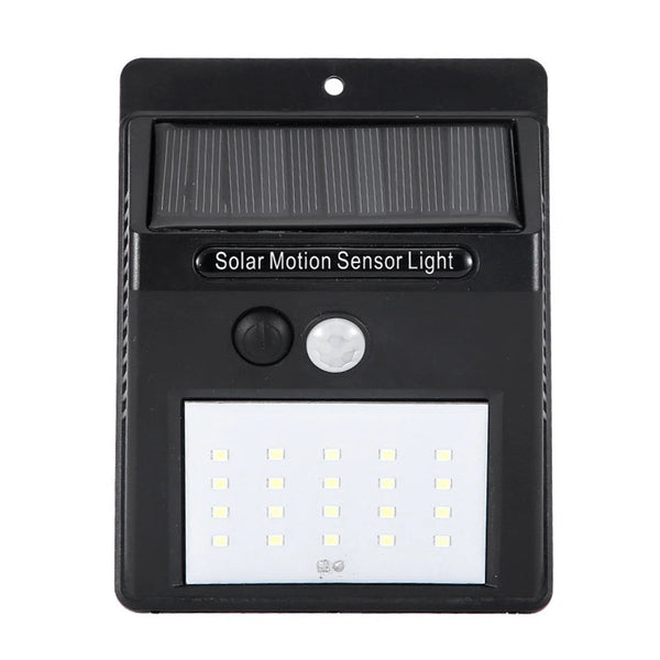 Set 10 x Lampi solare de perete cu iluminare continua si lumina 20 leduri Trendysale.ro