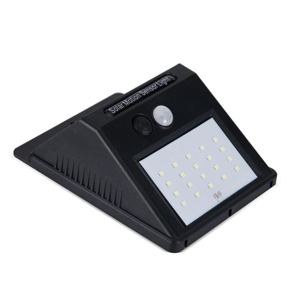 Set 10 x Lampi solare de perete cu iluminare continua si lumina 20 leduri Trendysale.ro
