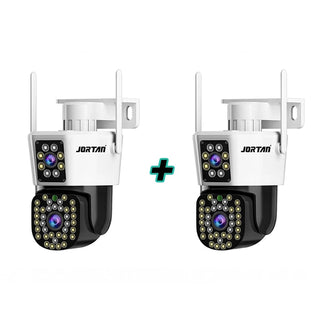 Set 2 Camere Duala WiFi Jortan 6MP, Full HD 4K, Alarma si Detectare Umana Trendysale.ro