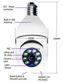 Set 2 Camere IP HD Smart-Bulb cu Senzor PIR 90° si Rotatie 355° Trendysale.ro