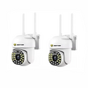 Set 2 Camere Supraveghere IP 360 WiFi, JT-8161QJ, Vizualizare Live Telefon, Viziune Nocturna Trendysale.ro