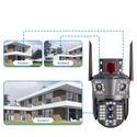 Set 2 Camere Supraveghere Tripla Exterior/Interior – 12MP, Zoom 5X, Rotire, Audio Trendysale.ro