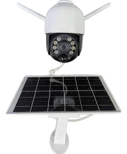 Set 2 Camere Supraveghere WiFI, RJ45, Panou Solar, 3MP, Securitate Smart cu Viziune Nocturnă Trendysale.ro