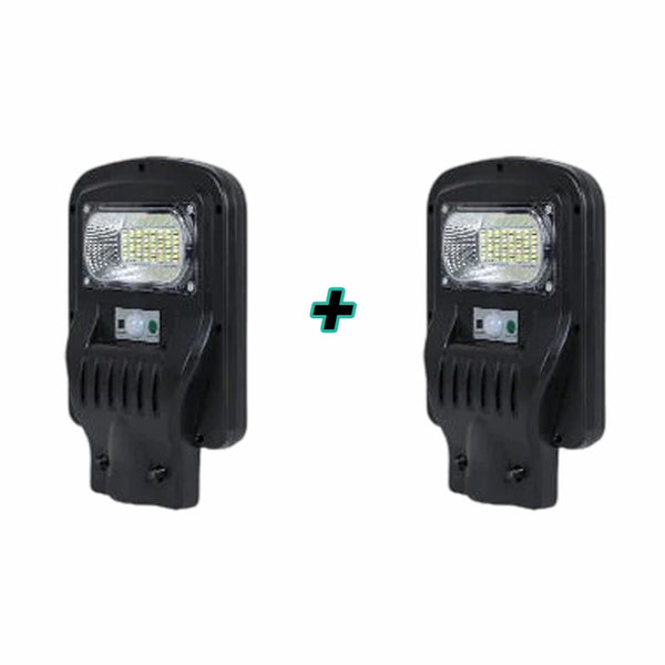 Set 2 Lampi Solare cu Telecomanda si Suport Metalic, Putere 50W Trendysale.ro