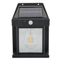 Set 2x Lămpi Solare de Perete Tip Bec Clasic cu Senzor de Mișcare Trendysale.ro