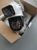 Set 3 Camere De Supraveghere Video Dubla, 2x4 MP, 4X Zoom, Leduri Lumina, Senzor Miscare Trendysale.ro