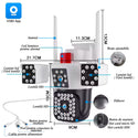 Set 3 Camere Supraveghere 4G Sentinel Pro, 2 in 1, Full HD, 360°, IP66 Trendysale.ro