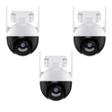 Set 3 Camere Supraveghere WiFi 5MP, PTZ 360°, Viziune Nocturnă Color, IP66 Trendysale.ro