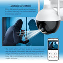 Set 3 Camere Supraveghere WiFi 5MP, PTZ 360°, Viziune Nocturnă Color, IP66 + 3 Card 32GB Trendysale.ro