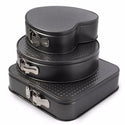 Set 3 Forme Premium pentru Prajituri – Rotunda, Patrată si Inima Trendysale.ro