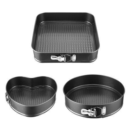 Set 3 Forme Premium pentru Prajituri – Rotunda, Patrată si Inima Trendysale.ro