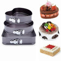 Set 3 Forme Premium pentru Prajituri – Rotunda, Patrată si Inima Trendysale.ro