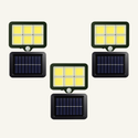 Set 3 Lampi cu Incarcare Solara 6 celule 250W, 160 LED-uri COB, telecomanda Trendysale.ro