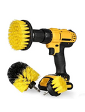 Set 3 perii universale pentru curatare, cu adaptor pentru bormasina Trendysale.ro