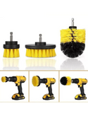 Set 3 perii universale pentru curatare, cu adaptor pentru bormasina Trendysale.ro
