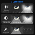 Set 3 x Lampa 100 LED cu panou solar, senzor de miscare Trendysale.ro