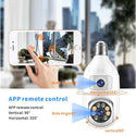 Set 4 Camere Smart Tip Bec WiFi – 4MP + 4MP, Supraveghere Panoramică cu Detecție Mișcare + 4 Carduri Trendysale.ro