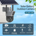 Set 4 Camere Video Supraveghere 4K - Wifi sau 4G, 2 Lentile, Panou Solar, 360° Trendysale.ro