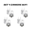 Set 4 Camere supraveghere exterior, rotativa, WI-FI, IP66, Full HD 1080p Trendysale.ro