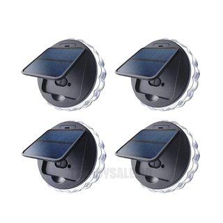 Set 4 Lampi Solare Decorative cu Model Stea si Iluminare Reglabila in 3 Trept Trendysale.ro