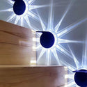 Set 4 Lampi Solare Decorative cu Model Stea si Iluminare Reglabila in 3 Trept Trendysale.ro