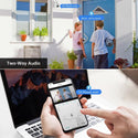 Set 4 X Camere de supraveghere, Smart IP, 2 MP + 4 carduri de memorie Trendysale.ro