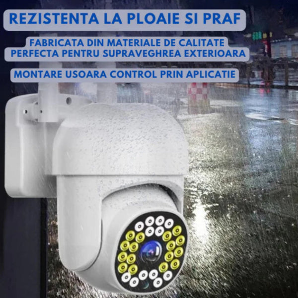 Set 5 Camere Supraveghere IP 360 WiFi, JT-8161QJ, Vizualizare Live Telefon, Viziune Nocturna Trendysale.ro
