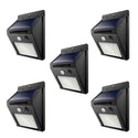 Set 5 Lampi Solare 30 LED cu Senzor de Miscare si Iluminare Trendysale.ro