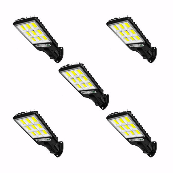 Set 5 Lampi Solare Exterior cu Senzor, 3 Moduri Iluminare, IP65 Rezistente la Apa Trendysale.ro