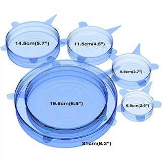 Set 6 Capace Flexibile din Silicon Trendysale.ro