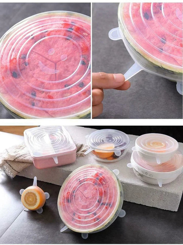 Set 6 Capace Flexibile din Silicon Trendysale.ro