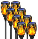 Set 8 x Lampa solara tip torta cu efect flacara Trendysale.ro