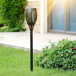 Set 8 x Lampa solara tip torta cu efect flacara Trendysale.ro