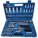 Set Chei Tubulare Cromate profesionale de Inalta Performanta, 108 Piese Trendysale.ro