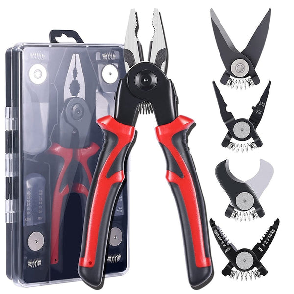 Set Clești 5 in 1 Multifunctional din Otel Trendysale.ro