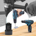 Set Portabil 2 in 1 cu Masina de Gaurit 48V si Polizor Unghiular Compact 10000 RPM, Acumulatori Reincarcabili, Discuri de Taiere Incluse si Accesorii Complete Trendysale.ro