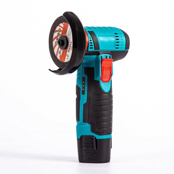 Set Portabil 2 in 1 cu Masina de Gaurit 48V si Polizor Unghiular Compact 10000 RPM, Acumulatori Reincarcabili, Discuri de Taiere Incluse si Accesorii Complete Trendysale.ro