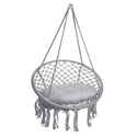 Set Relaxare, Scaun Leagan Suspendat + Hamac Multicolor 80x200 cm Trendysale.ro