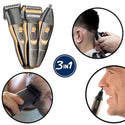 Set de tuns si ras gemmy, 3 in 1 Trendysale.ro