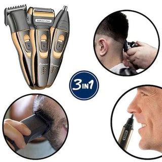 Set de tuns si ras gemmy, 3 in 1 Trendysale.ro