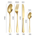 Set tacamuri 24 piese cu suport, otel inoxidabil Trendysale.ro