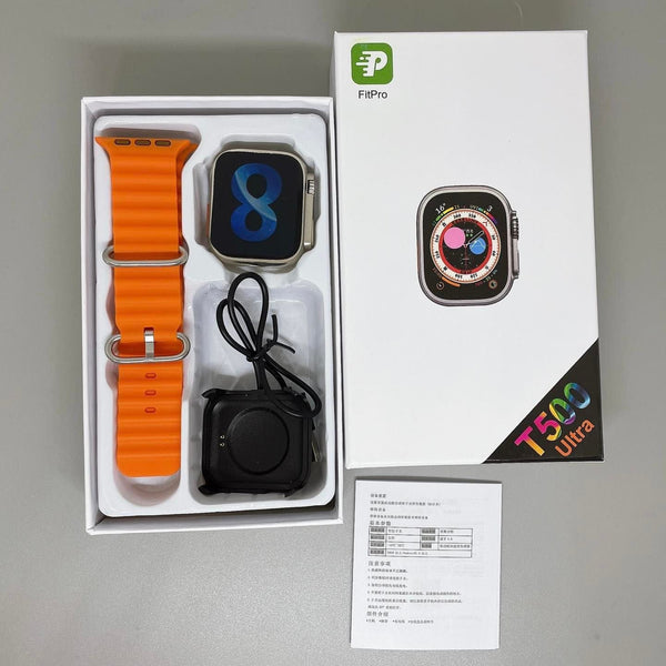 Smartwatch T500 Ultra, Display 1.44 inch, Apelare Bluetooth Trendysale.ro