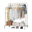 Suport dublu de umerase pentru haine, din metal 150 x 110 x 54 cm Trendysale.ro
