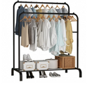 Suport dublu de umerase pentru haine, din metal 150 x 110 x 54 cm Trendysale.ro