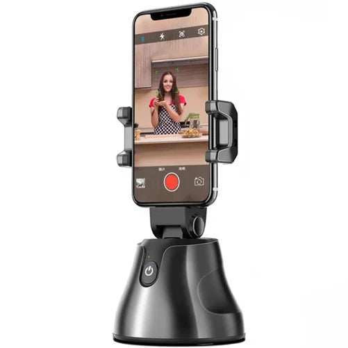 Suport telefon inteligent cu rotire 360° si recunoastere faciala, Bluetooth Trendysale.ro