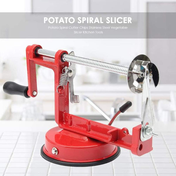 Taietor spiral multifunctional din otel inoxidabil pentru legume Trendysale.ro