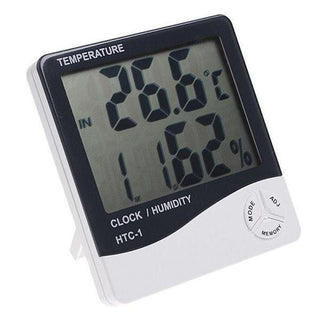 Termohigrometru digital 3 in 1 cu ceas, alarma, calendar - senzor de umiditate Trendysale.ro