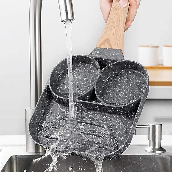 Tigaie 3 in 1, Antiaderenta, Cu Compartimente Separate Trendysale.ro