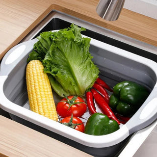Tocator 3 in 1 multifunctional, pliabil, scurgator, uscator pentru alimente Trendysale.ro